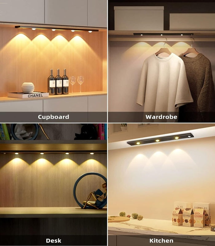 TANSICO 40CM Motion Sensor LED Cabinet Light - 3 modes