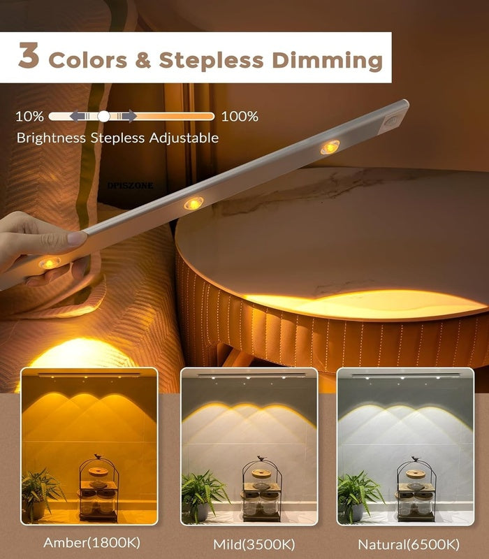 TANSICO 40CM Motion Sensor LED Cabinet Light - 3 modes