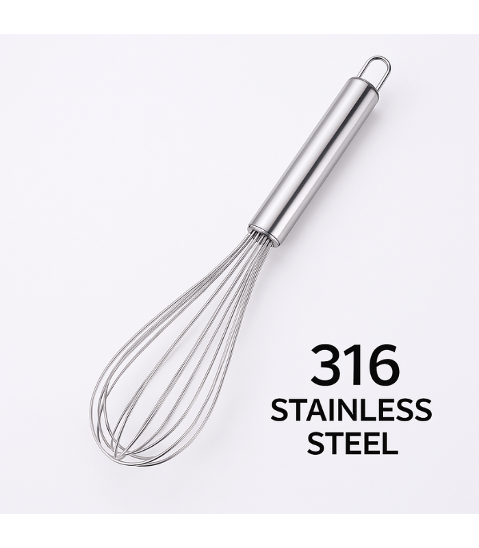 TANSICO 10-Inch Stainless Steel Whisk