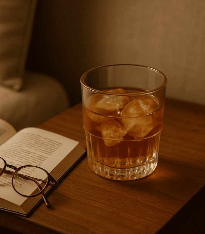 TANSICO 180ml Crystal Juice Glass