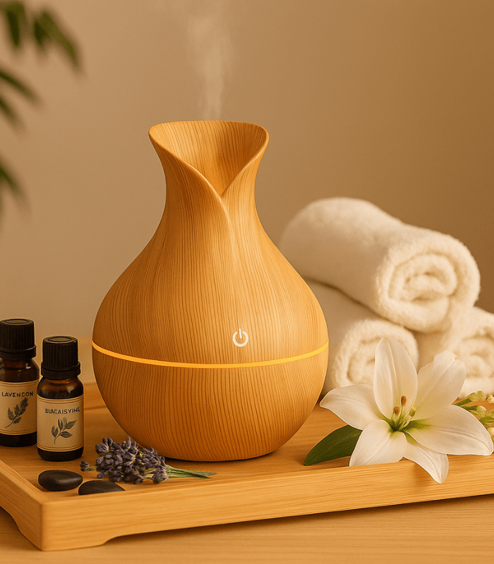 TANSICO Wood Grain Aroma Diffuser