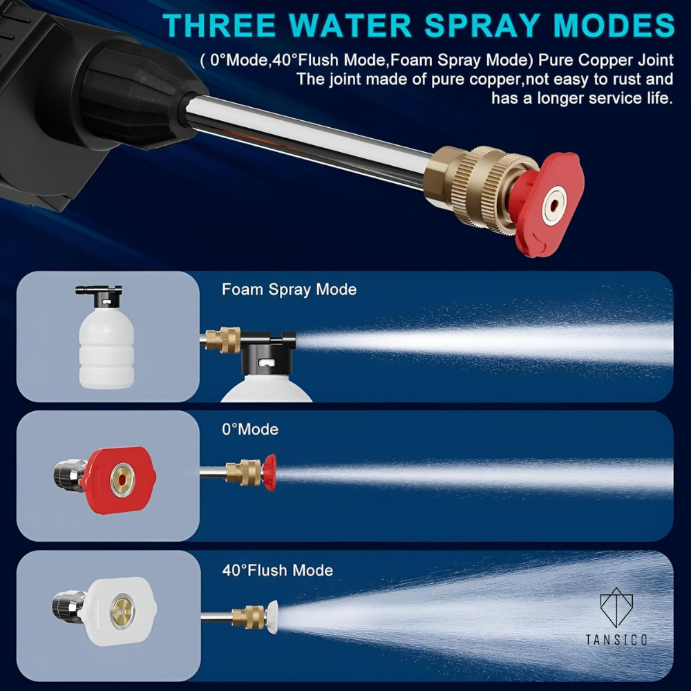 Tansico Washing Gun DOUBLE BATTERY