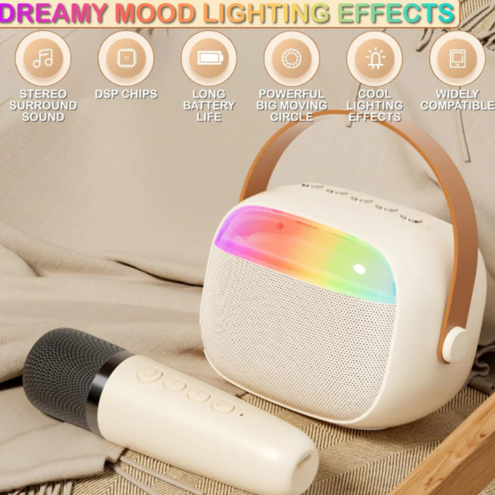 TANSICO Wireless Karaoke Speaker with Mic