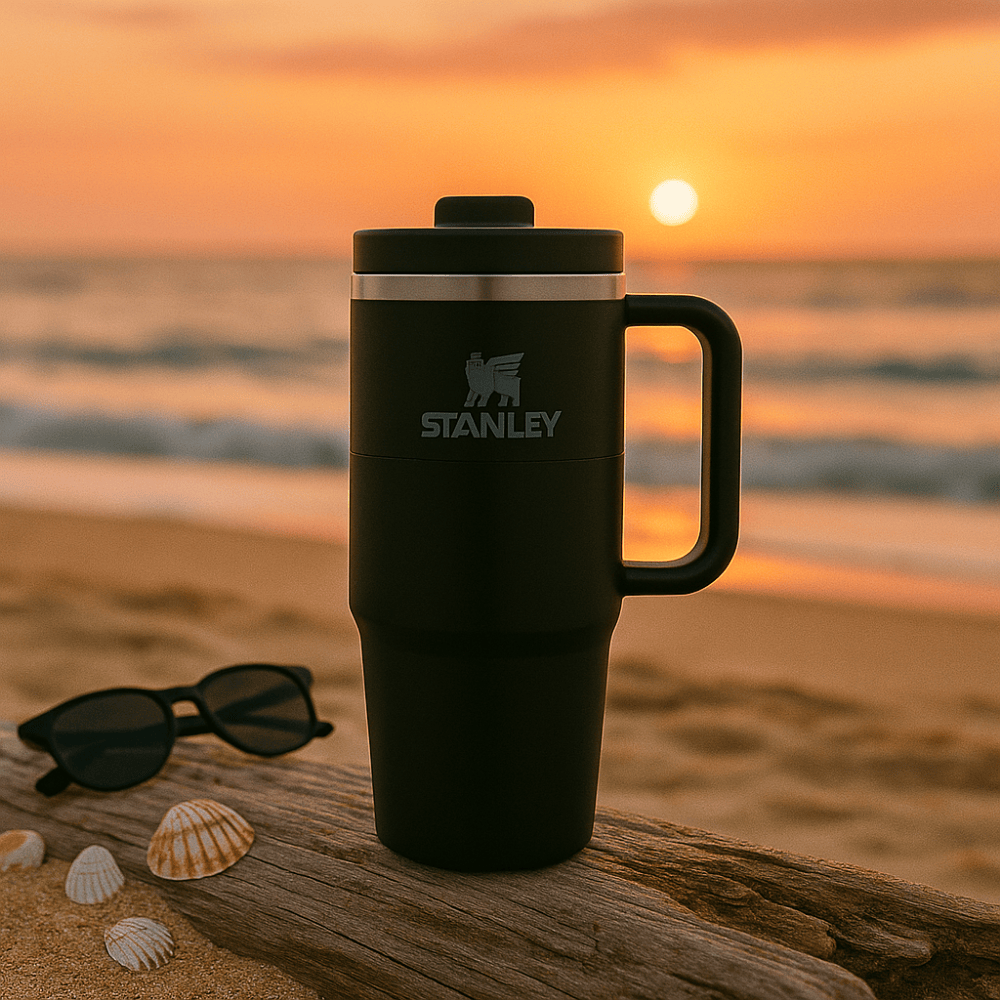 TANSICO 1.18L Stainless Steel Tumbler - Matte Black