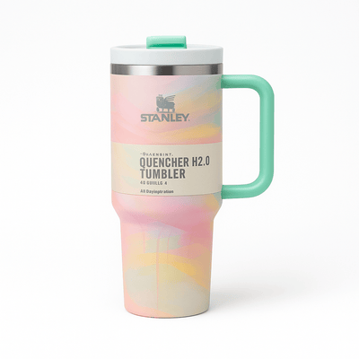 TANSICO 1.18L Stainless Steel Tumbler - Pastel Marble