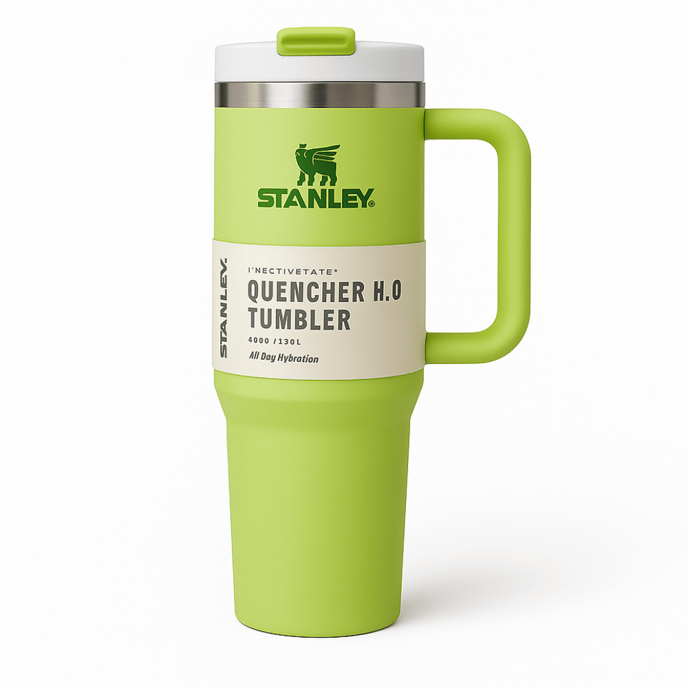 TANSICO 1.18L Stainless Steel Tumbler - Lime Green