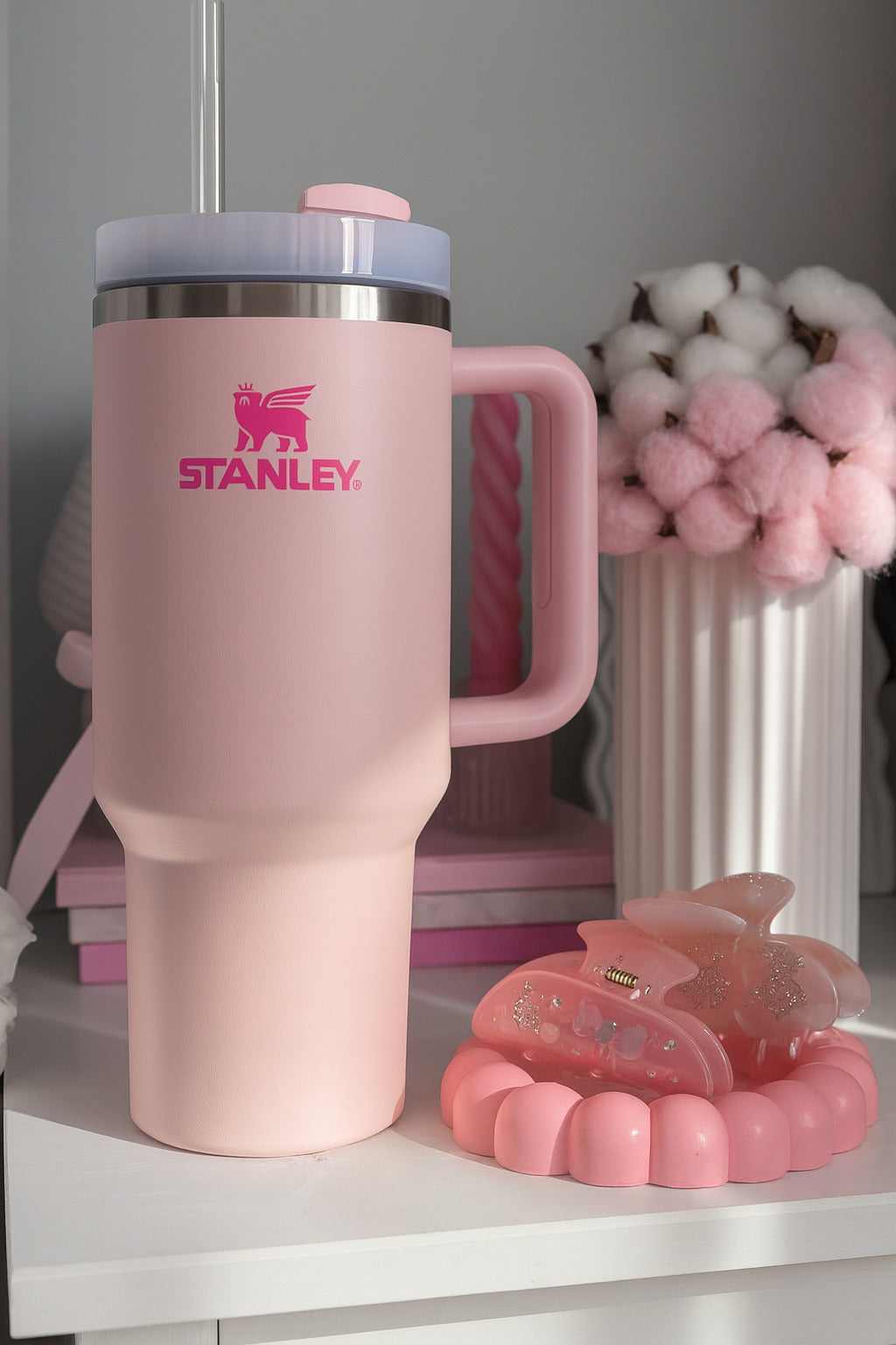 Stanley Quencher 1.18L Pink Tumbler