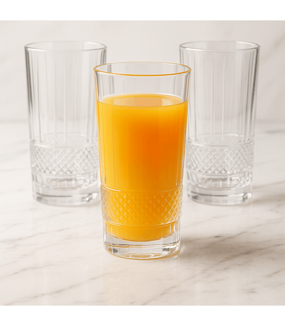 TANSICO 300 ml Glass  Set – 6-Piece