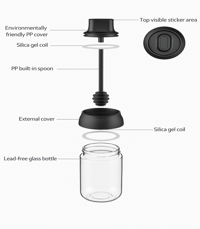 TANSICO Multifunctional Seasoning Bottle