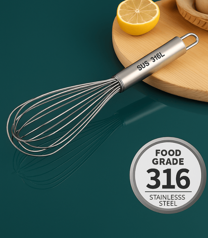 TANSICO 10-Inch Stainless Steel Whisk