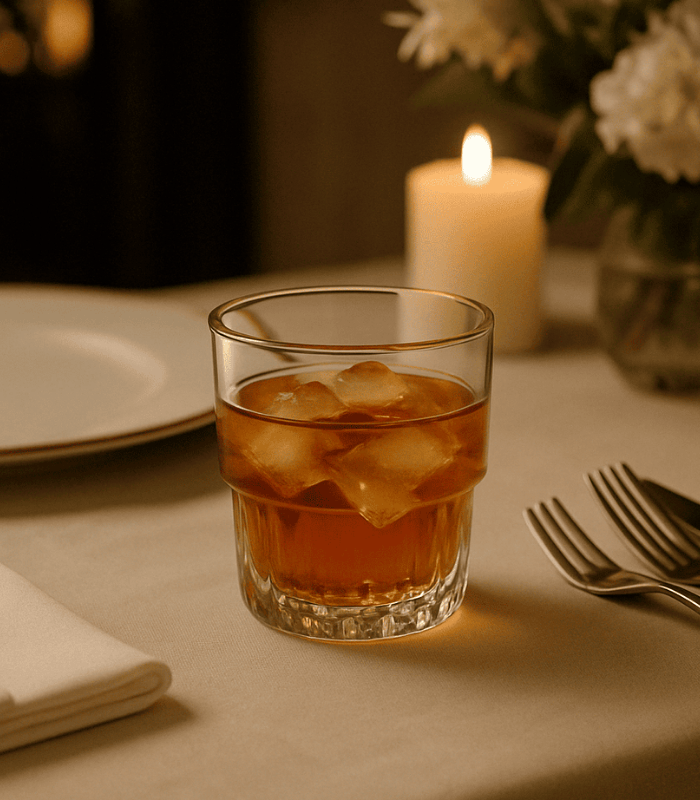 TANSICO 180ml Crystal Juice Glass