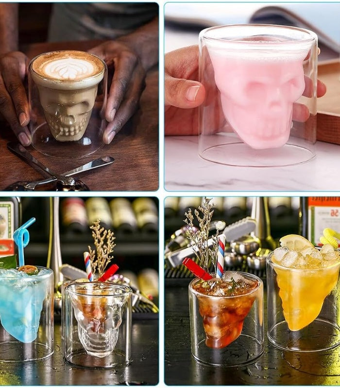 TANSICO SKULL GLASS 150ML