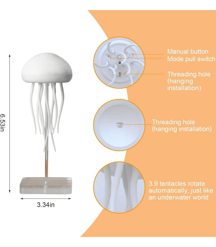 TANSICO Jellyfish Night Light Lamp