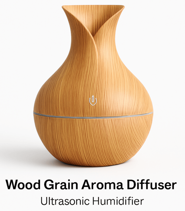 TANSICO Wood Grain Aroma Diffuser