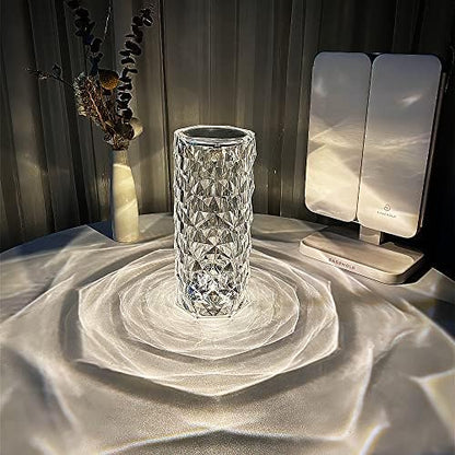 TANSICO 16-Color RGB Crystal Lamp