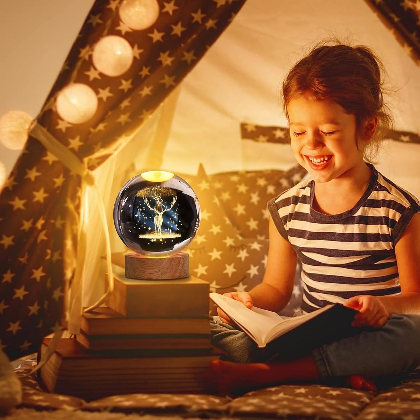 Crystal Ball Night Lamp