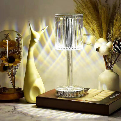 TANSICO 16-Color Crystal Touch Lamp