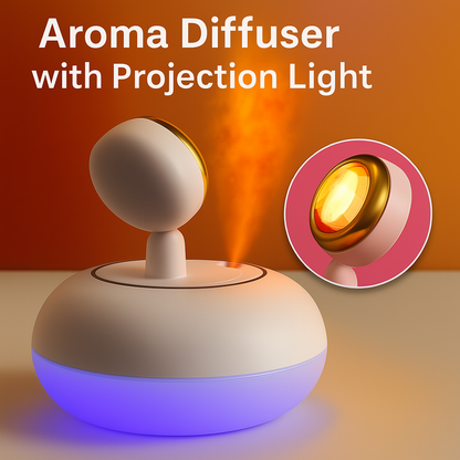 TANSICO Flame Mist Humidifier with LED Lamp