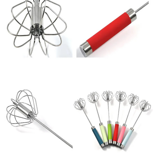 TANSICO SS Manual Blender – Stainless Steel Egg Whisk