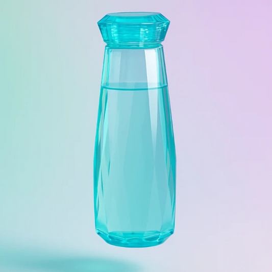 TANSICO DIAMOND GLASS BOTTLE