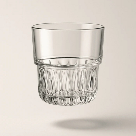 TANSICO 180ml Crystal Juice Glass