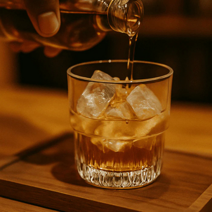 TANSICO 180ml Crystal Juice Glass