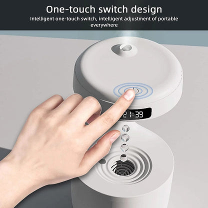 TANSICO Digital Humidifier with Clock Display