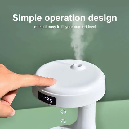 TANSICO Digital Humidifier with Clock Display